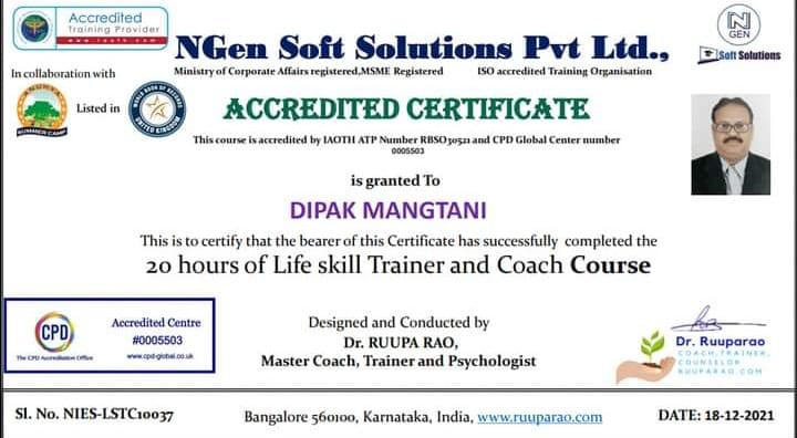 DIPAK MANGTANI