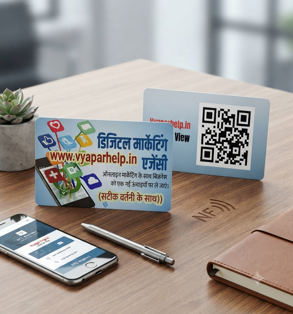 QR STANDY AND NFC CARDS