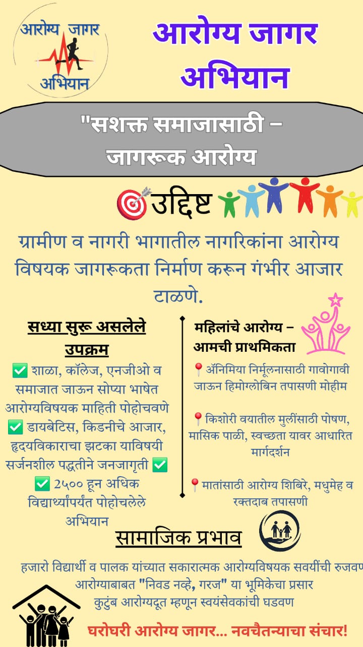 आरोग्य जागर अभियान
