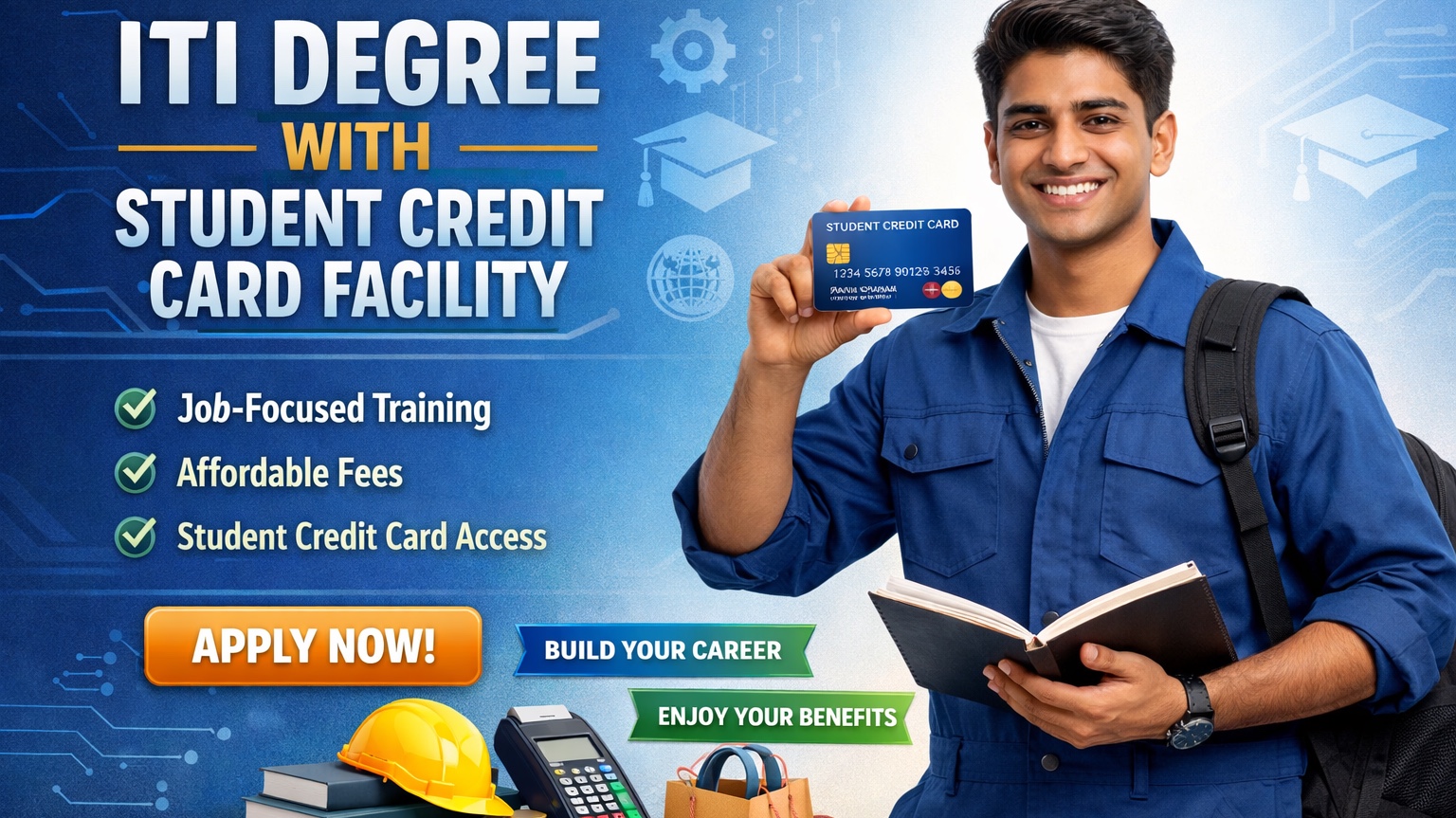 ITI Degree with Student Credit Card facility