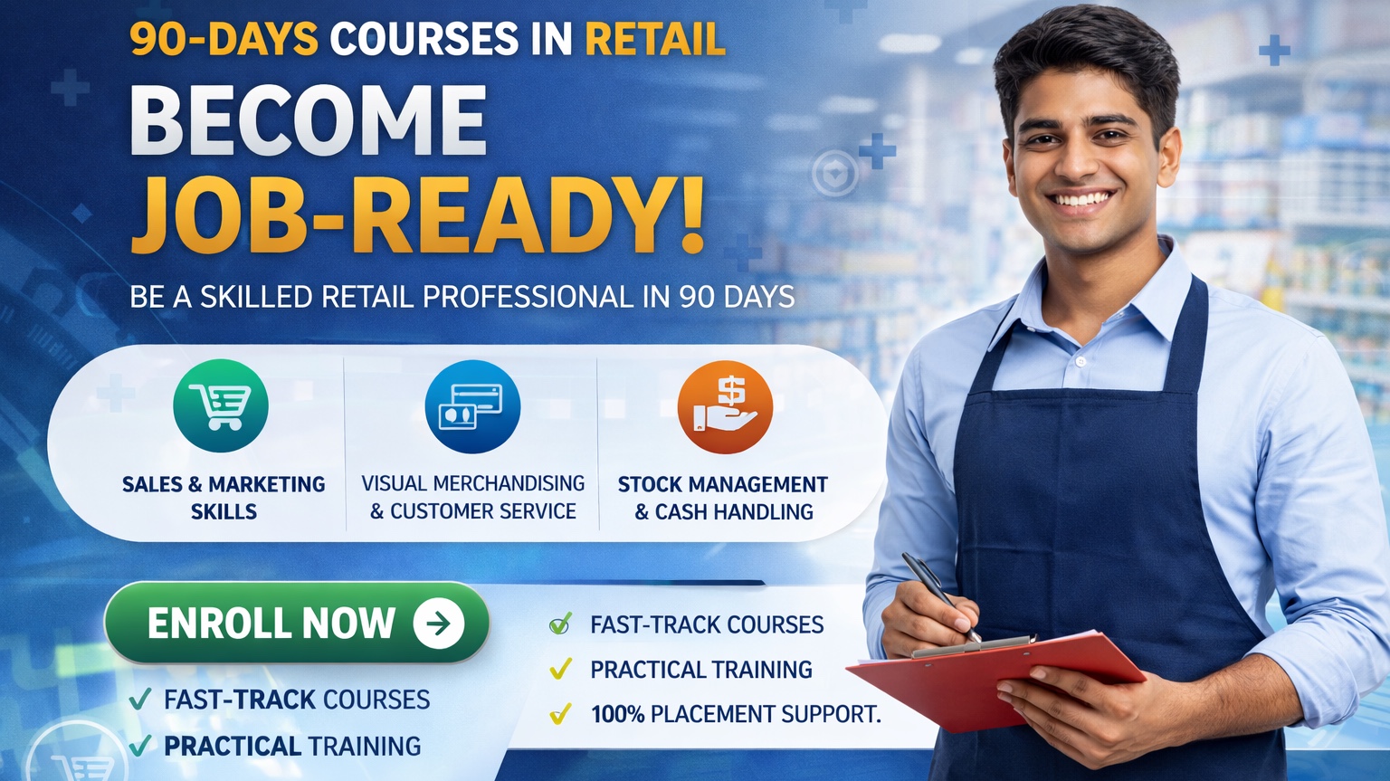 90 Days Retail Job Course