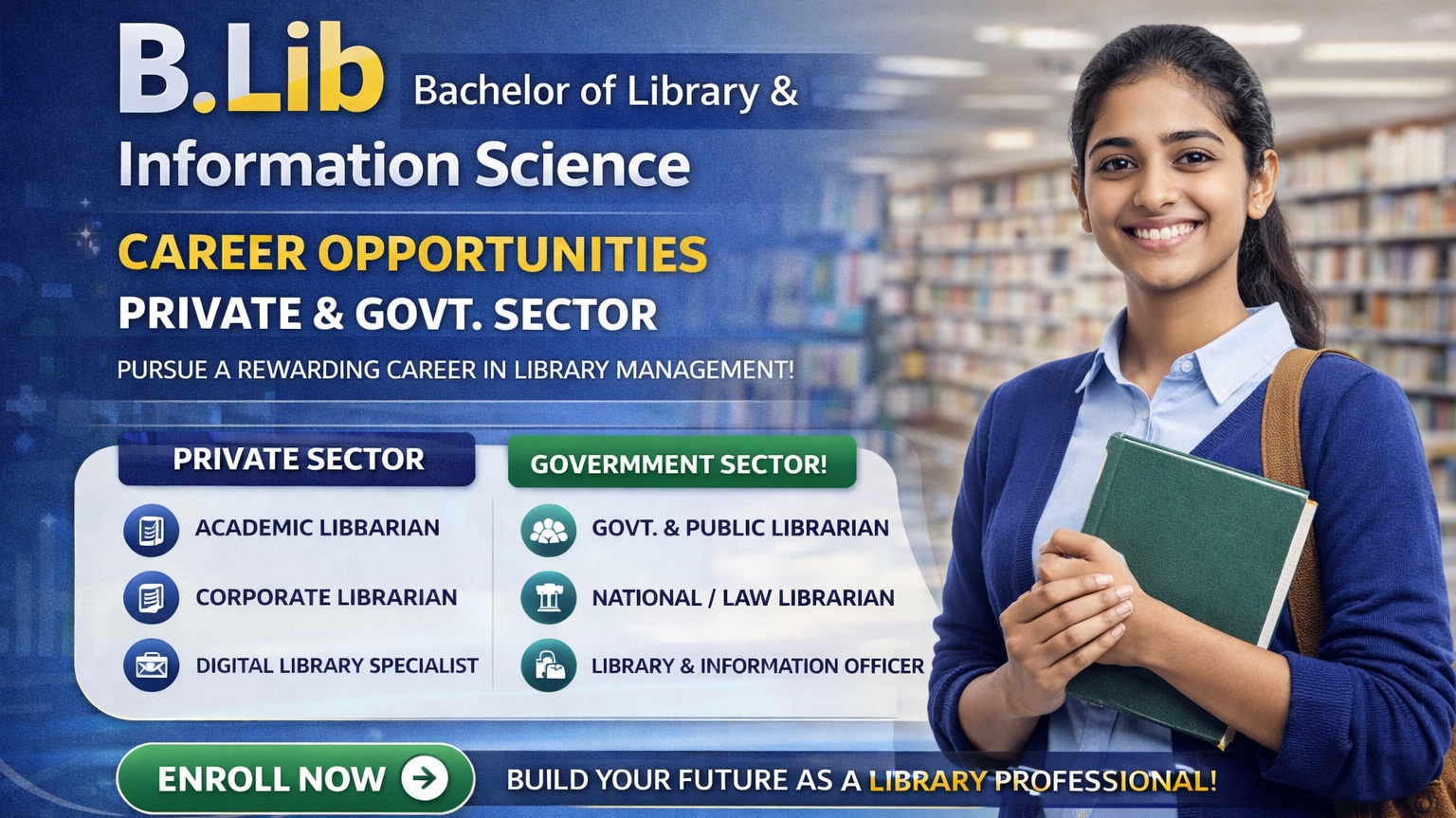Bachelor of Library science (B.Lib)