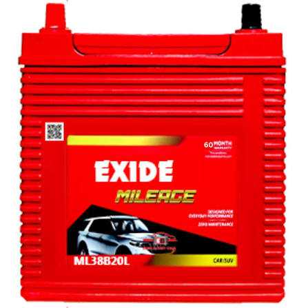 Exide Mileage Car/SUV Battery – 60 Months Warranty - Image 2