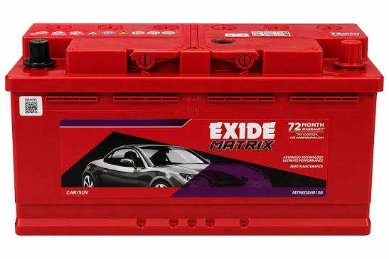 Exide Matrix Car/SUV Battery – 72 Months Warranty - Image 2