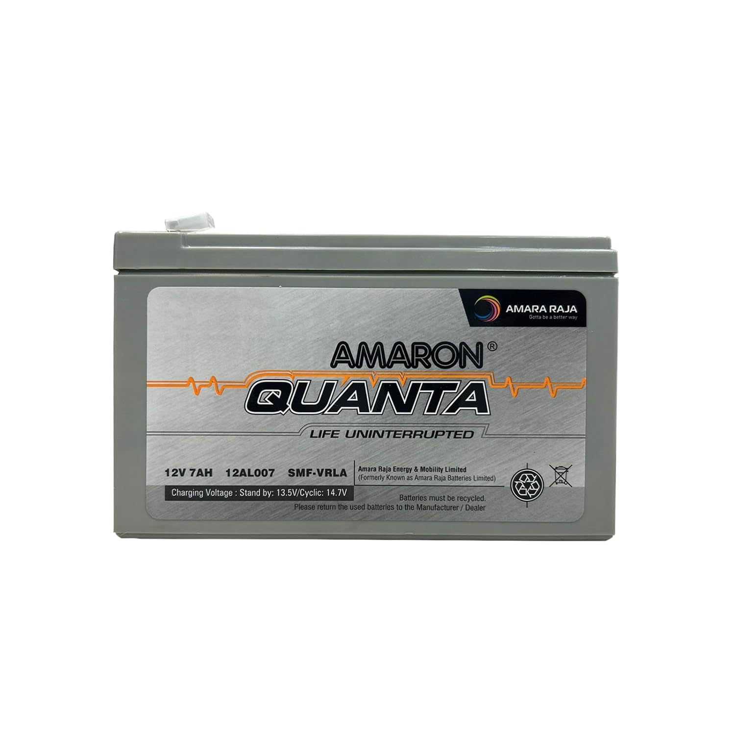 Amaron SMF Battery – 12V Maintenance-Free Battery - Image 6