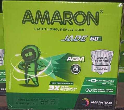 Amaron Jade AGM Automotive Battery – 60 Months Warranty - Image 4