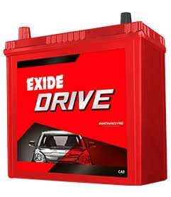 Exide Drive Battery for Car, SUV, 3W, Tractor & Commercial Vehicle – 36 Months Warranty - Image 1