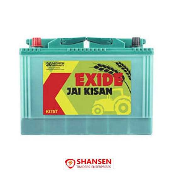Exide Jai Kisan Tractor Battery – 42 Months Warranty - Image 1