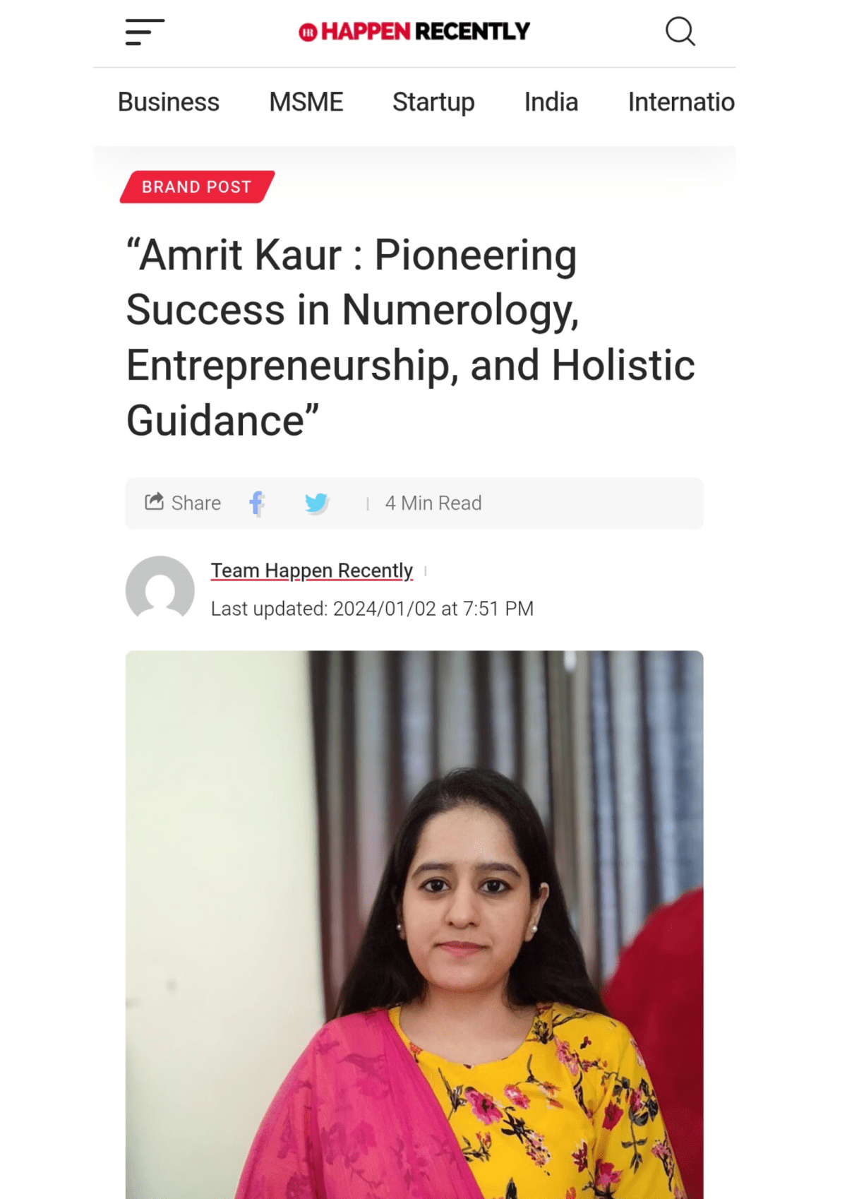 Amrit Kaur