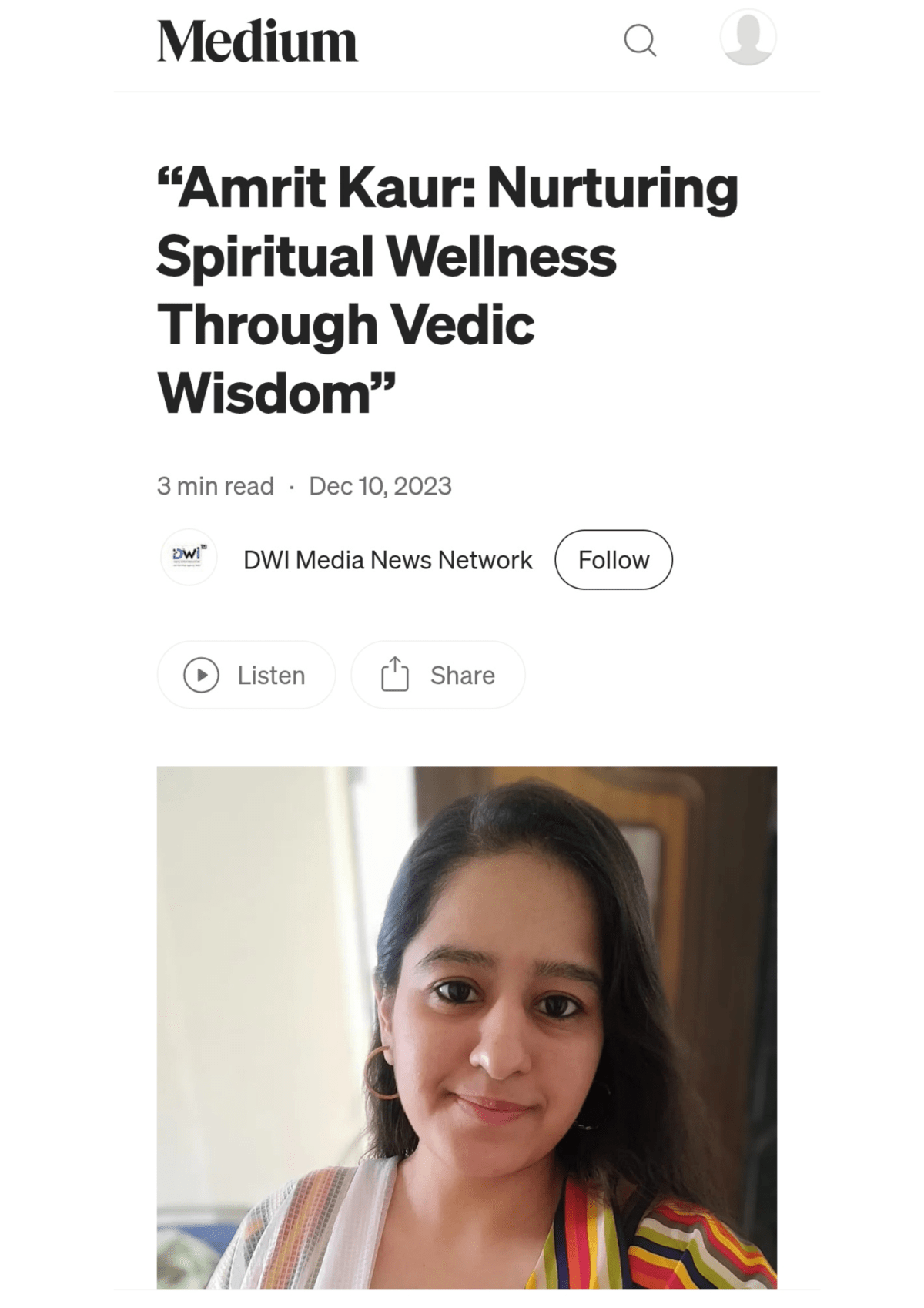 Amrit Kaur