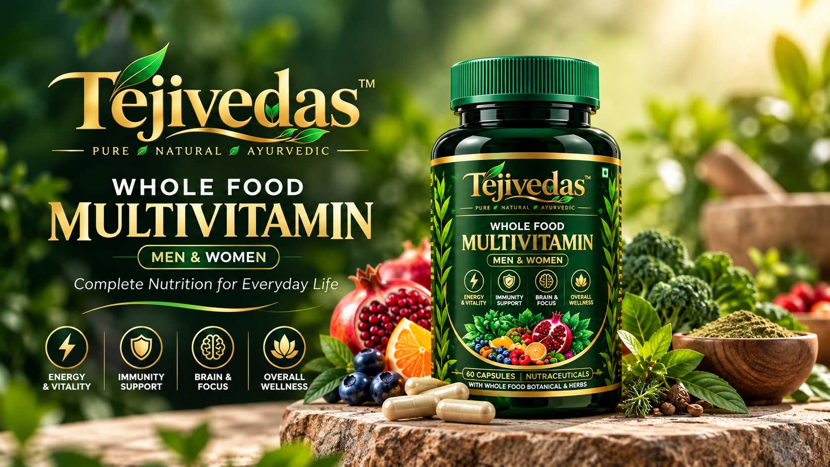 Whole Food Multivitamin – Men & Women