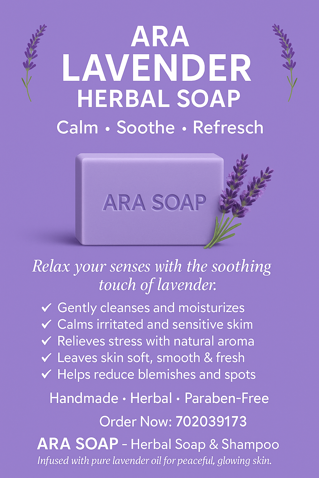 ARA HERBAL HANDMADE SOAP