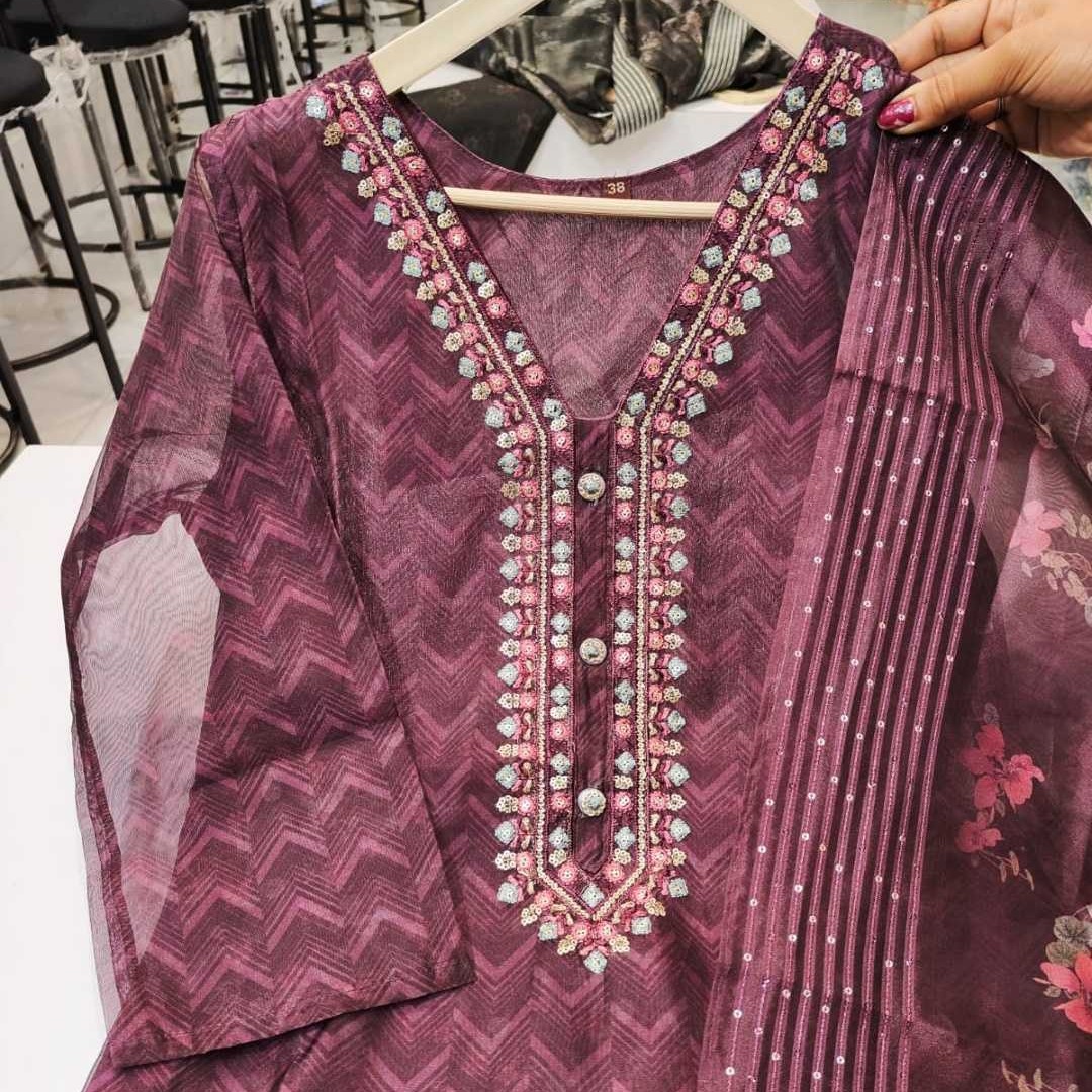 COTTON KURTA SET (Full DRESS) - Image 3