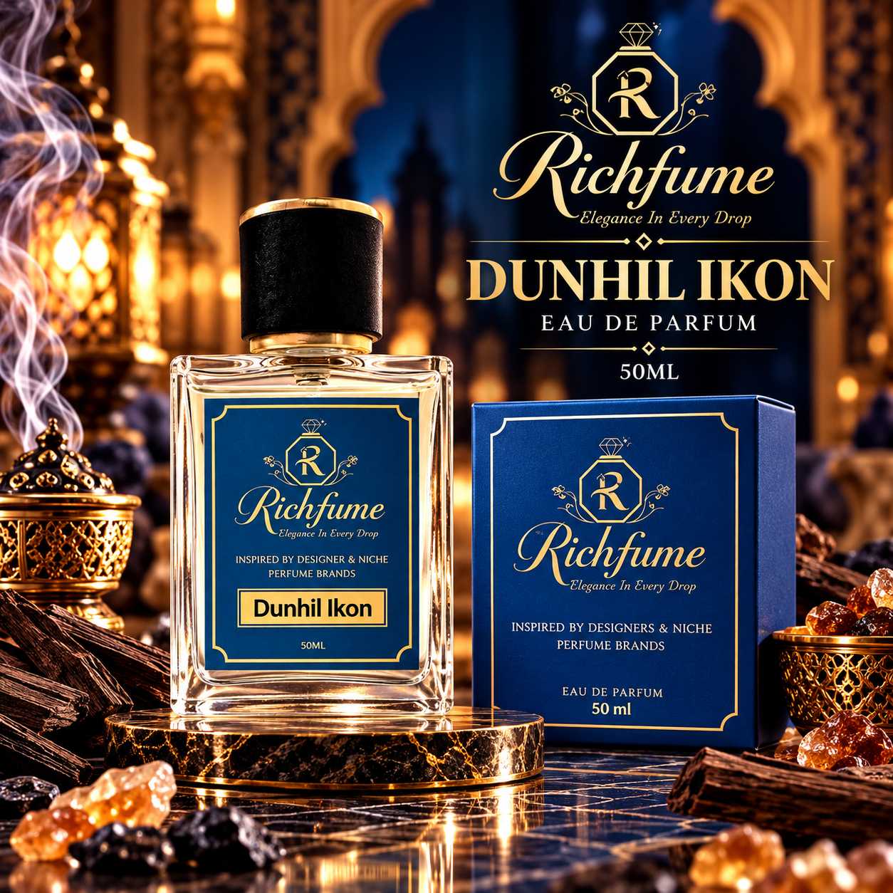 Dunhill Ikon  - 50 ML - EDP - Image 2
