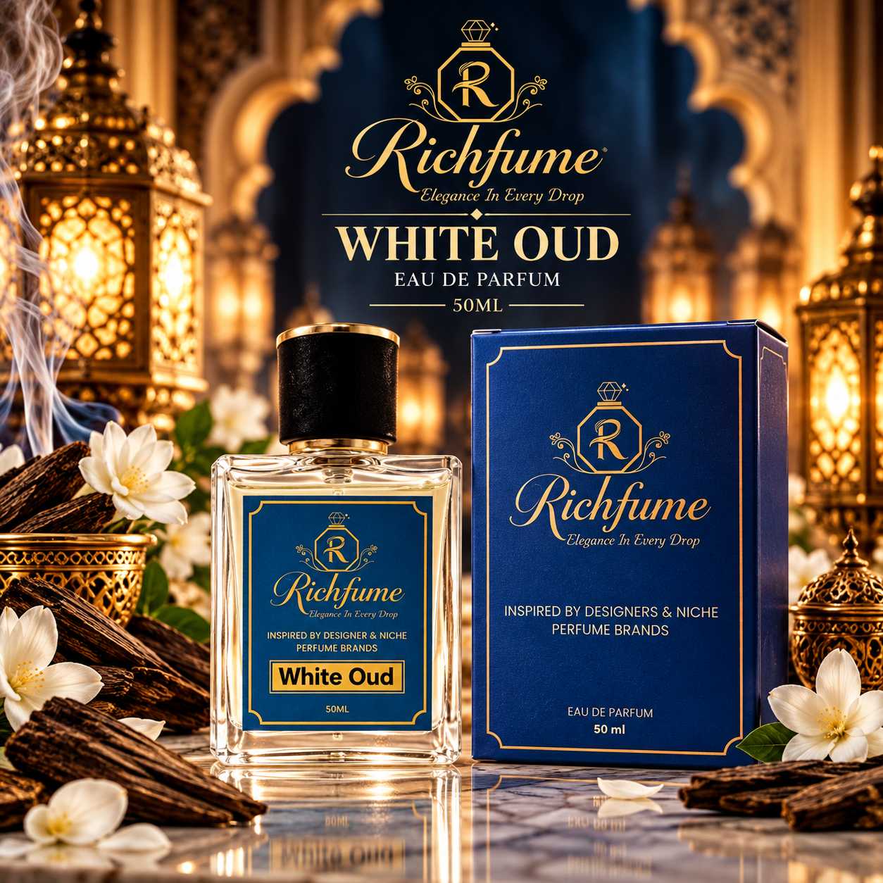 White Oud  - 50 ML - EDP - Image 2