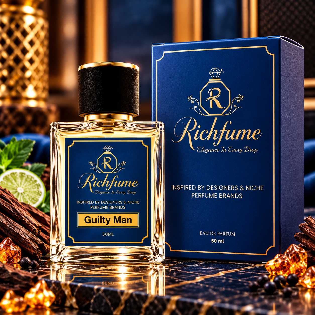 Guilty Man  - 50 ML - EDP - Image 2