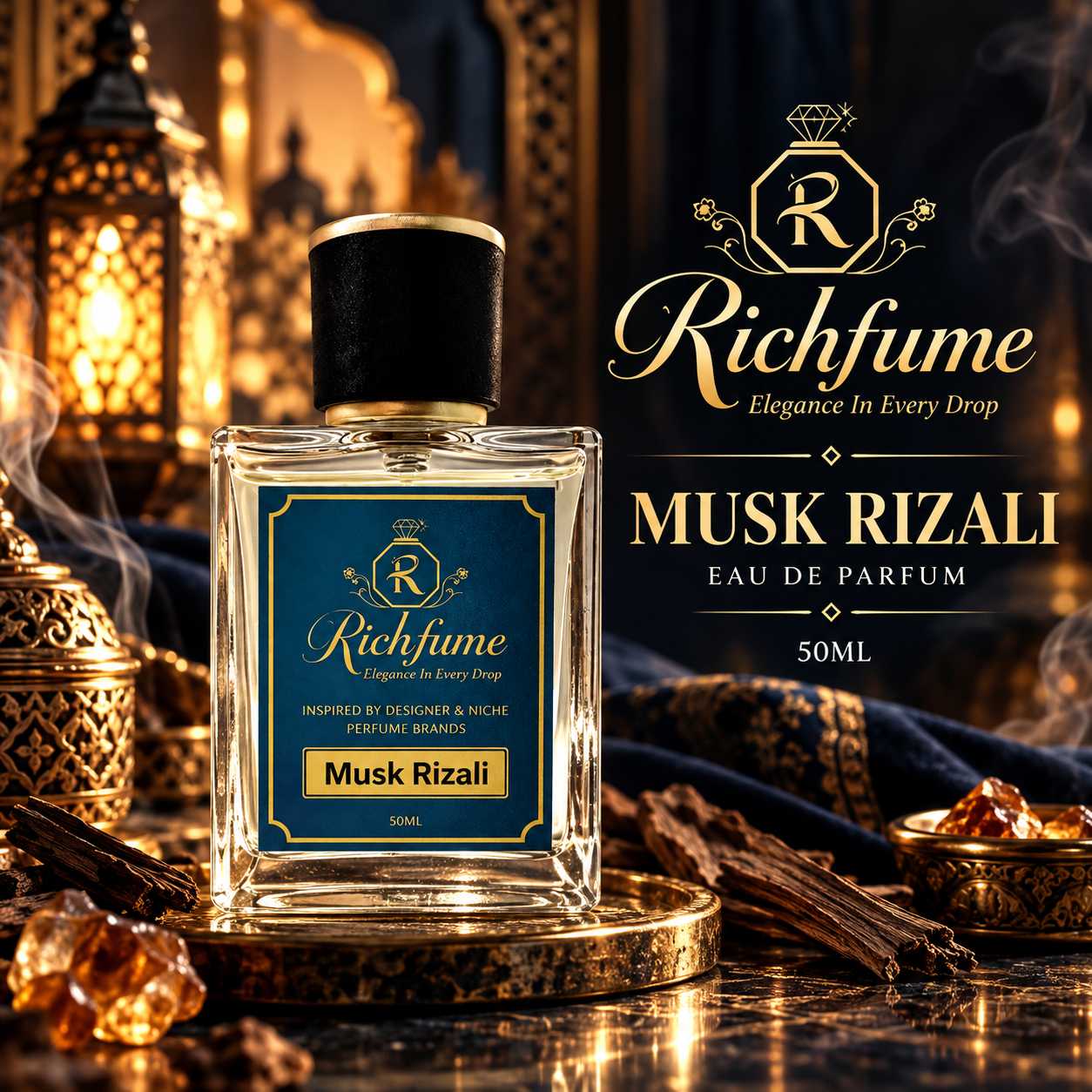 Musk Rizali  - 50 ML - EDP - Image 1