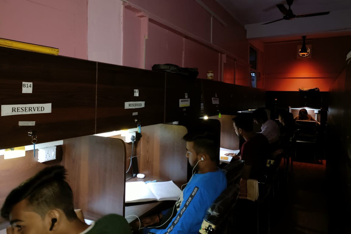 Tushita's Library 
& Self Study Centre