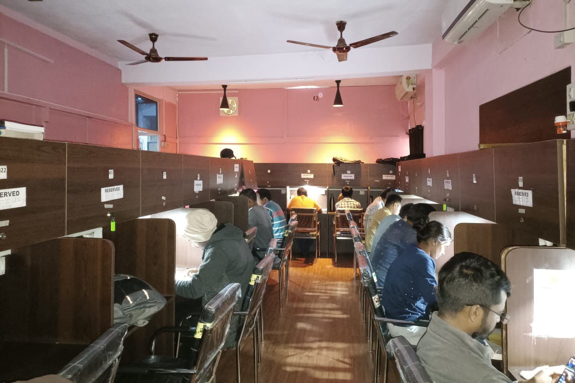Tushita's Library 
& Self Study Centre