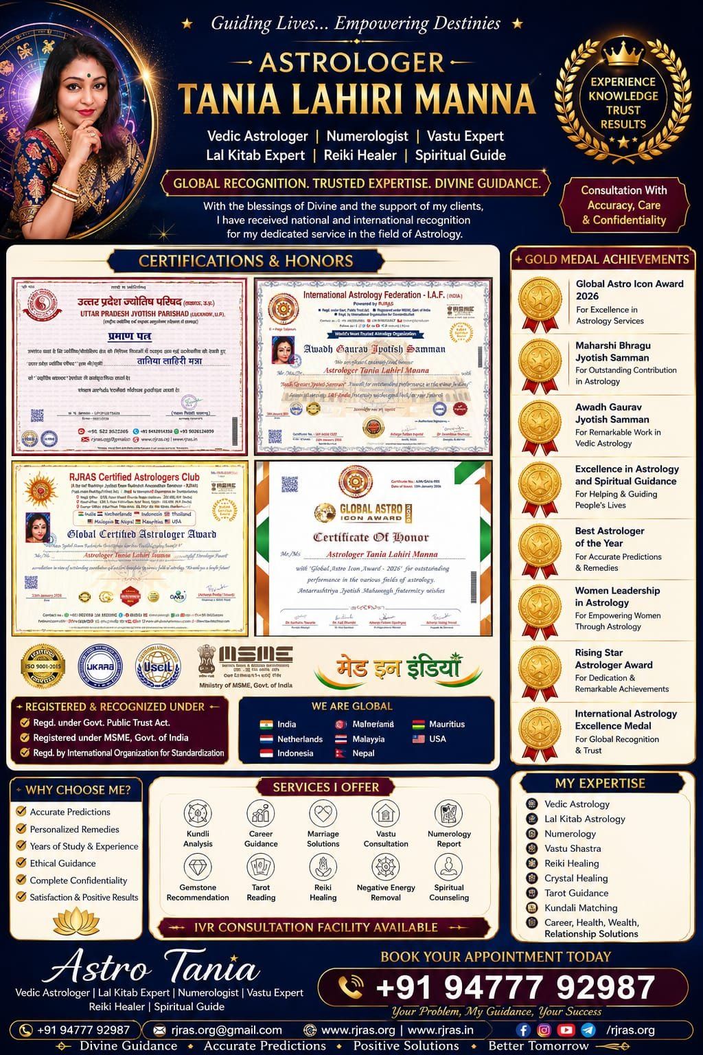 Astrologer Tania Sastri