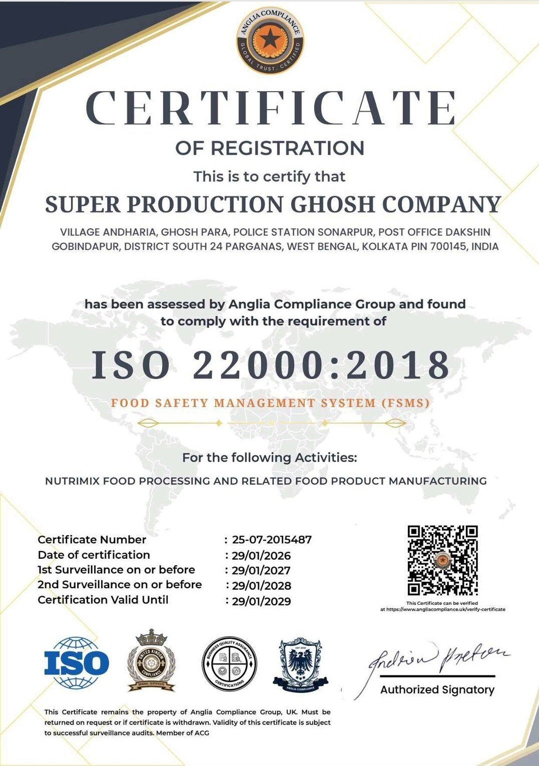 Super Production Ghosh Company