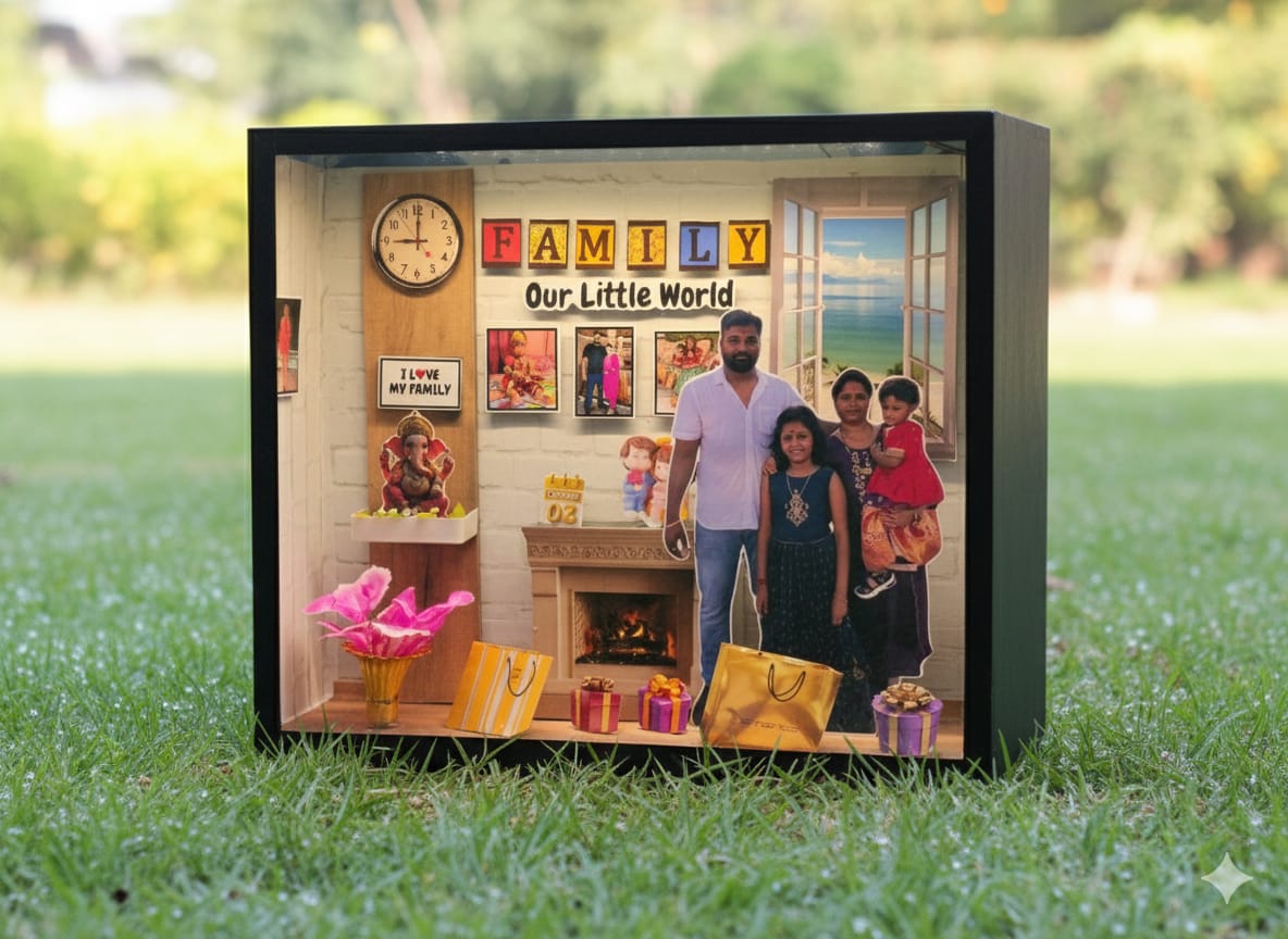 GiftWala
3D MINIATURE SHADOW LIGHT FRAME