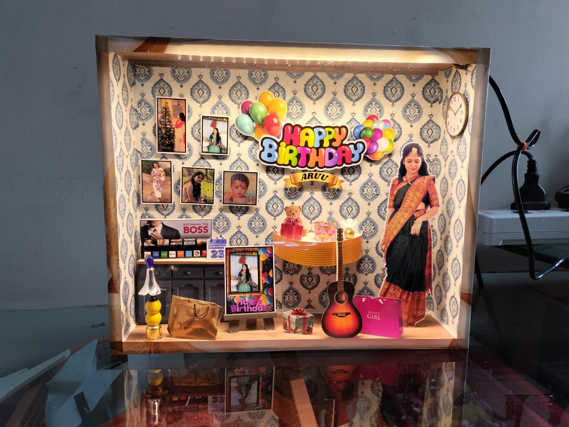 GiftWala
3D MINIATURE SHADOW LIGHT FRAME
