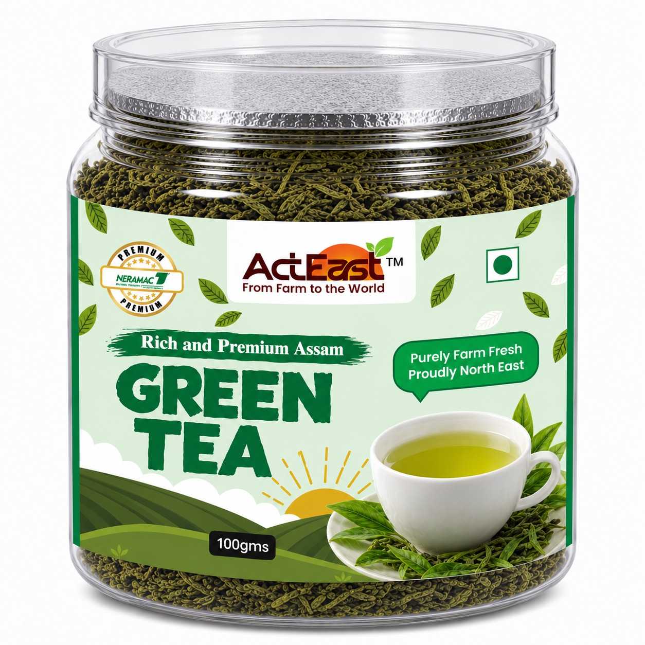 Green Tea 100gms - Image 1