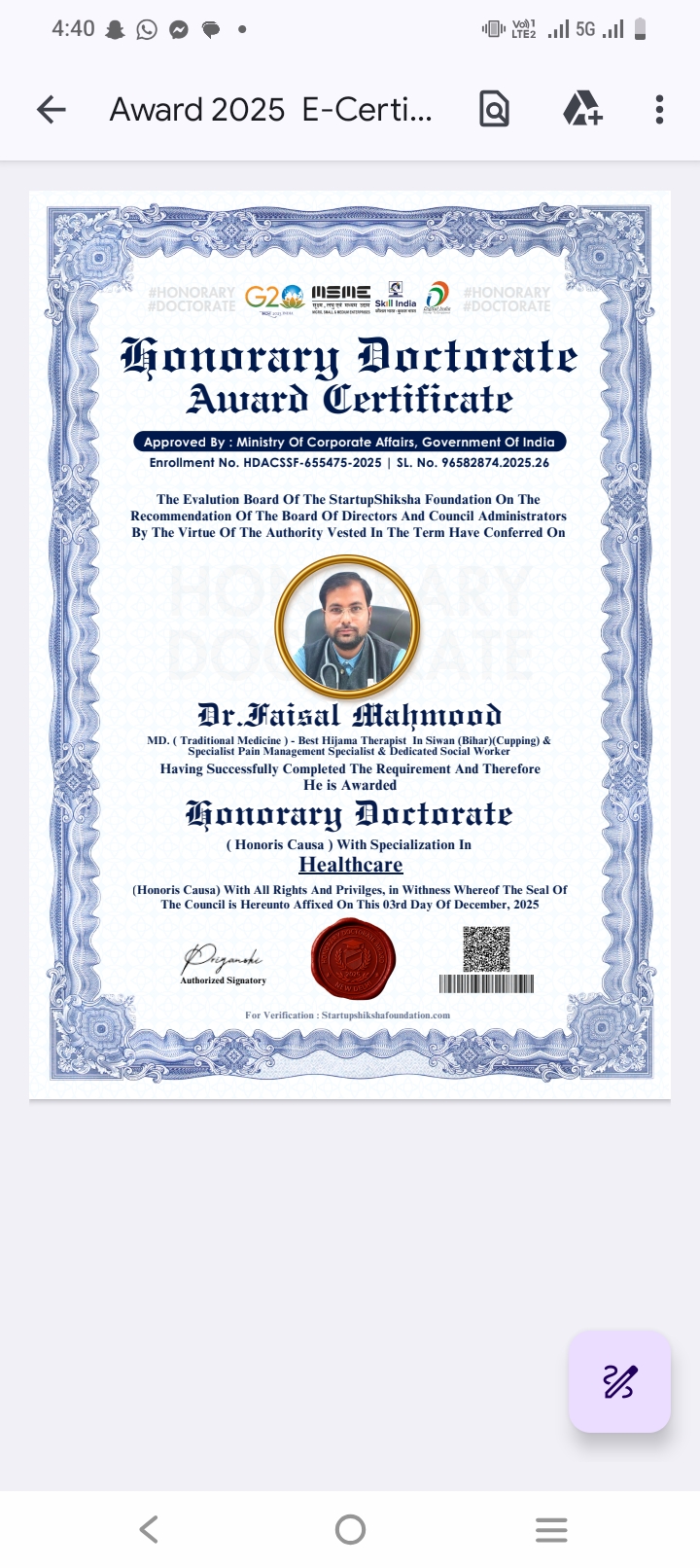 FAISAL HEALTH CARE AND HIJAMA CENTRE