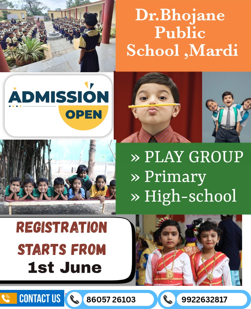 Dr Bhojane School admission inquiry