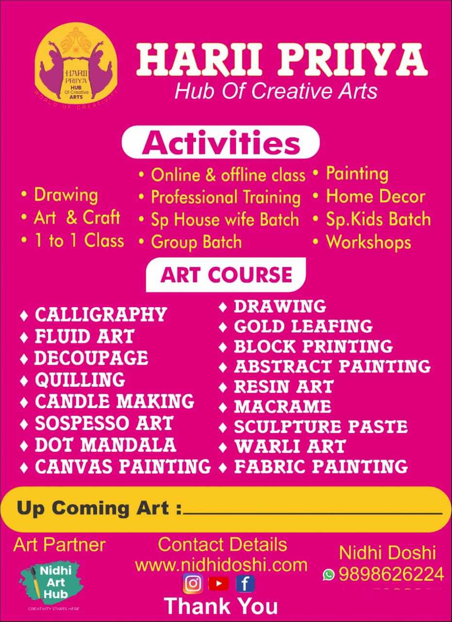 HARIIPRIIYA HUB OF CREATIVE ARTS