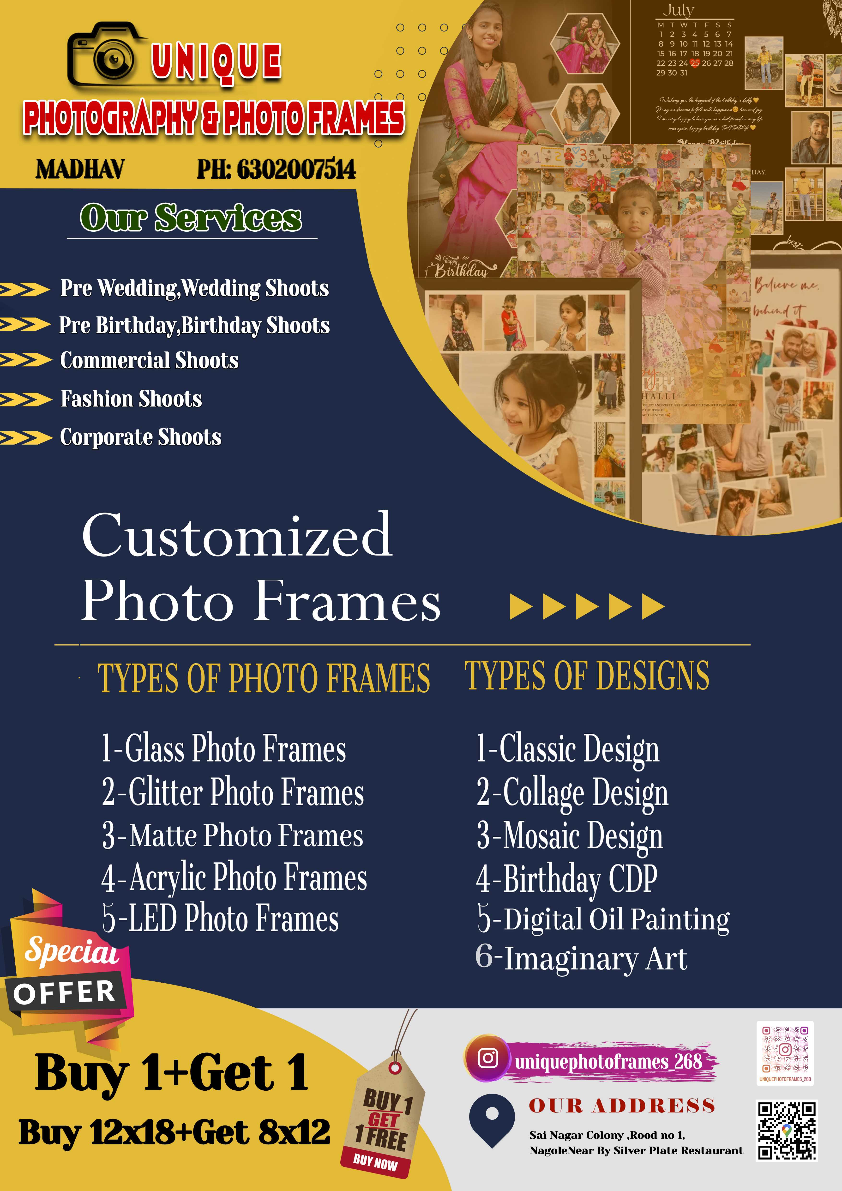 Unique Photography And Photo Frames