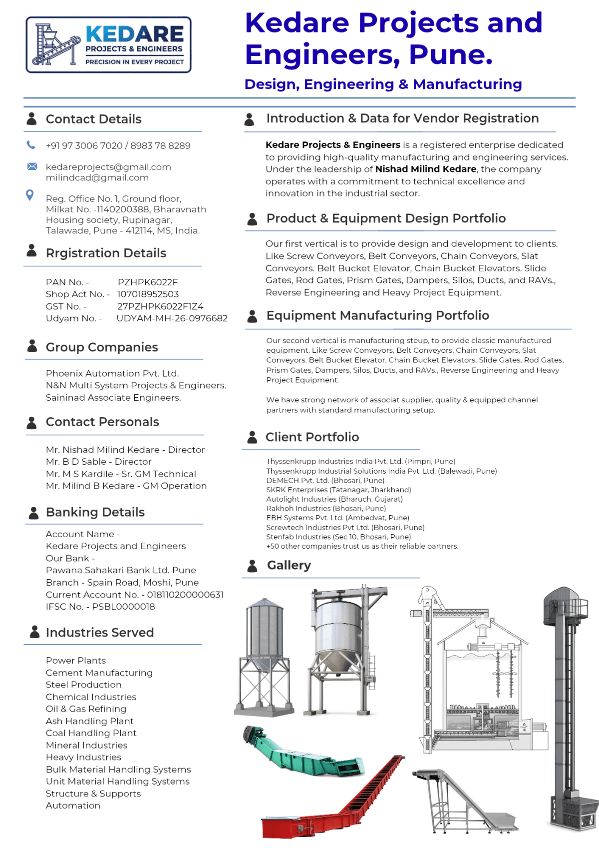 Kedare Projects And Engineers, Pune