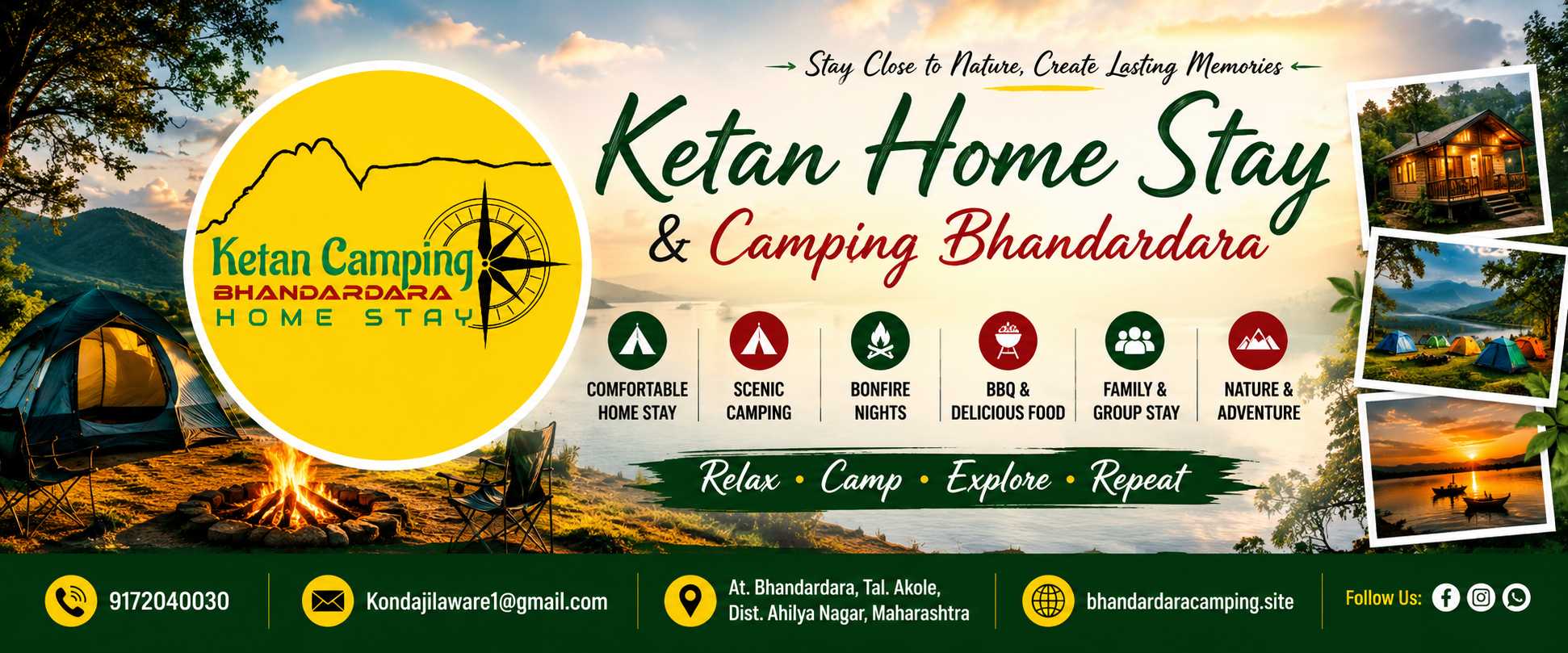 Ketan Home Stay & Camping Bhandardara