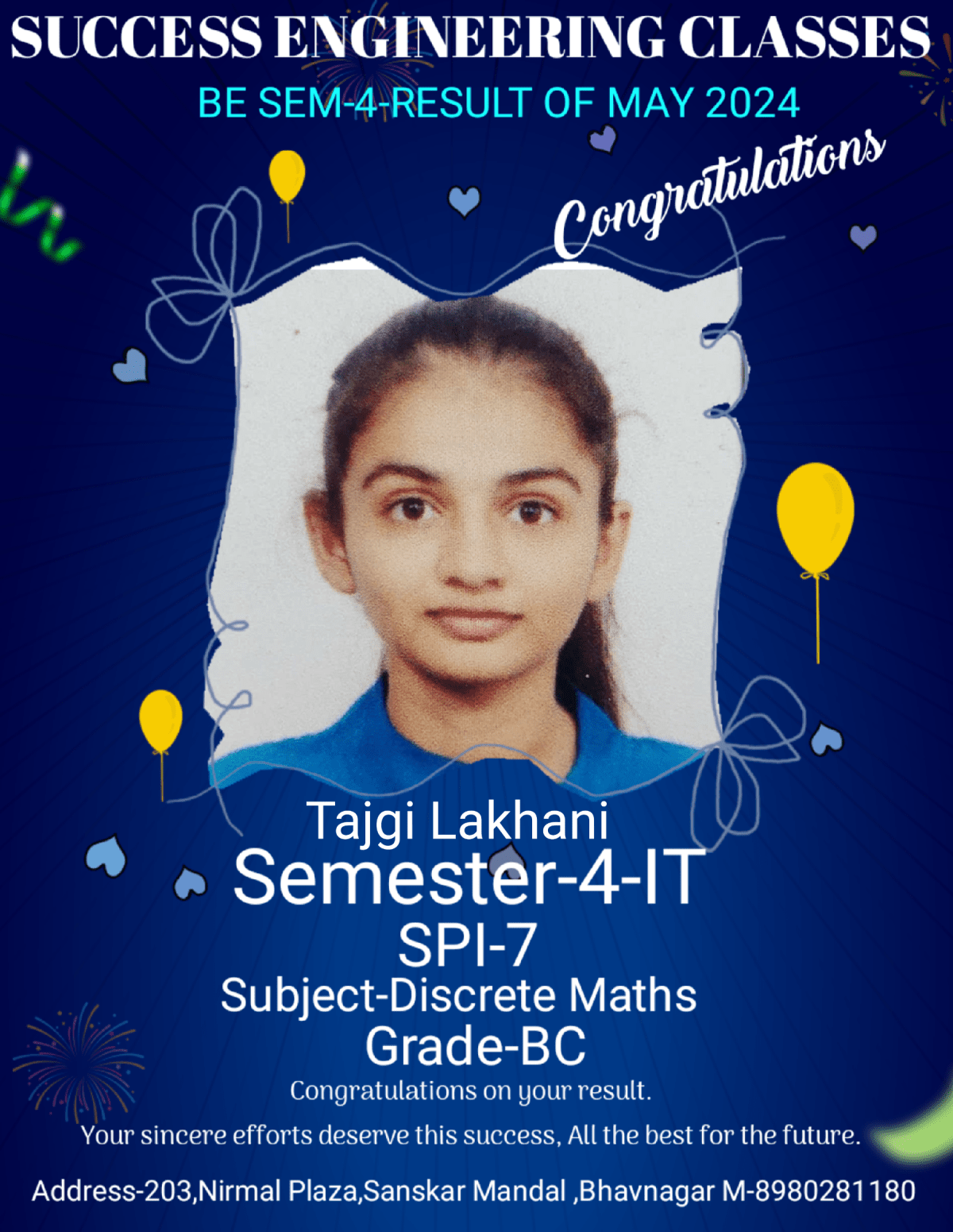 Success Engineering Classes (Since 2008)
