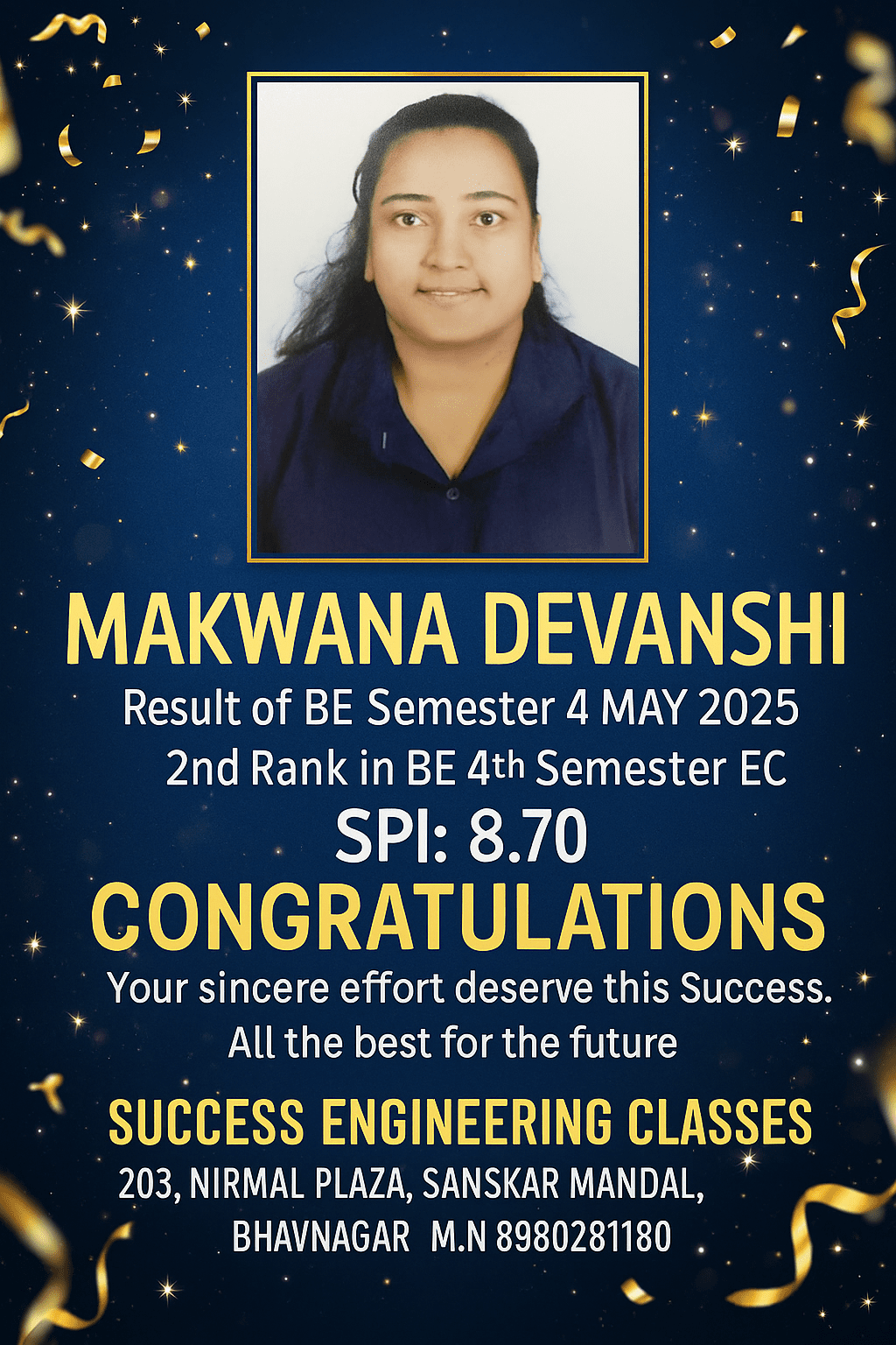 Success Engineering Classes (Since 2008)