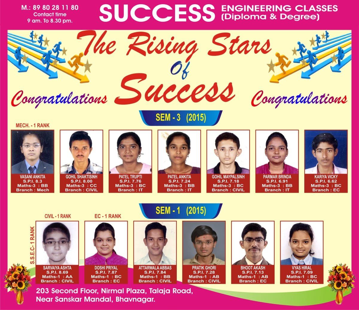 Success Engineering Classes (Since 2008)