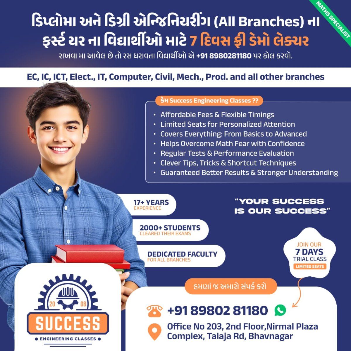 Success Engineering Classes (Since 2008)