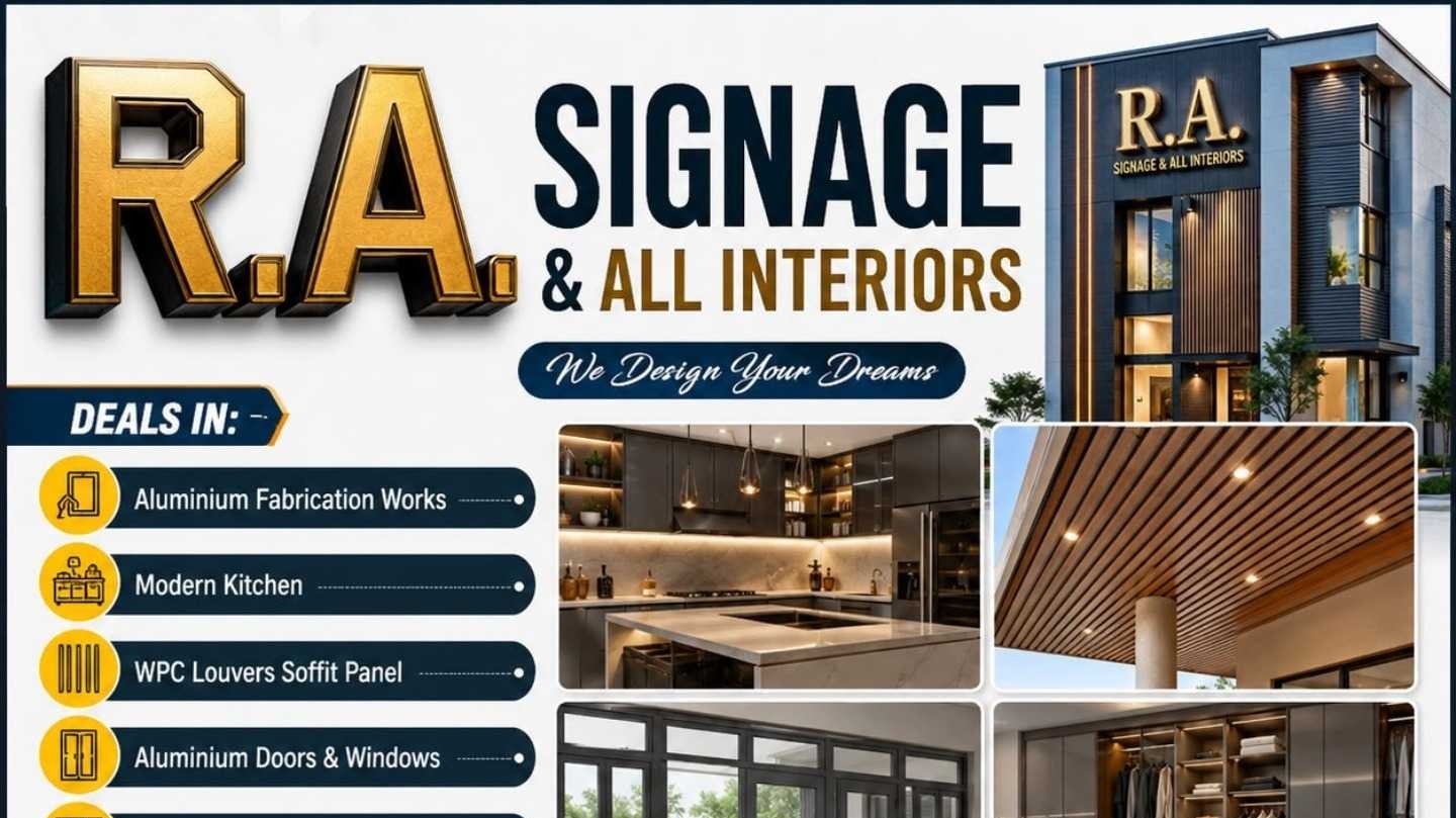 R.A. Signage & All Interiors