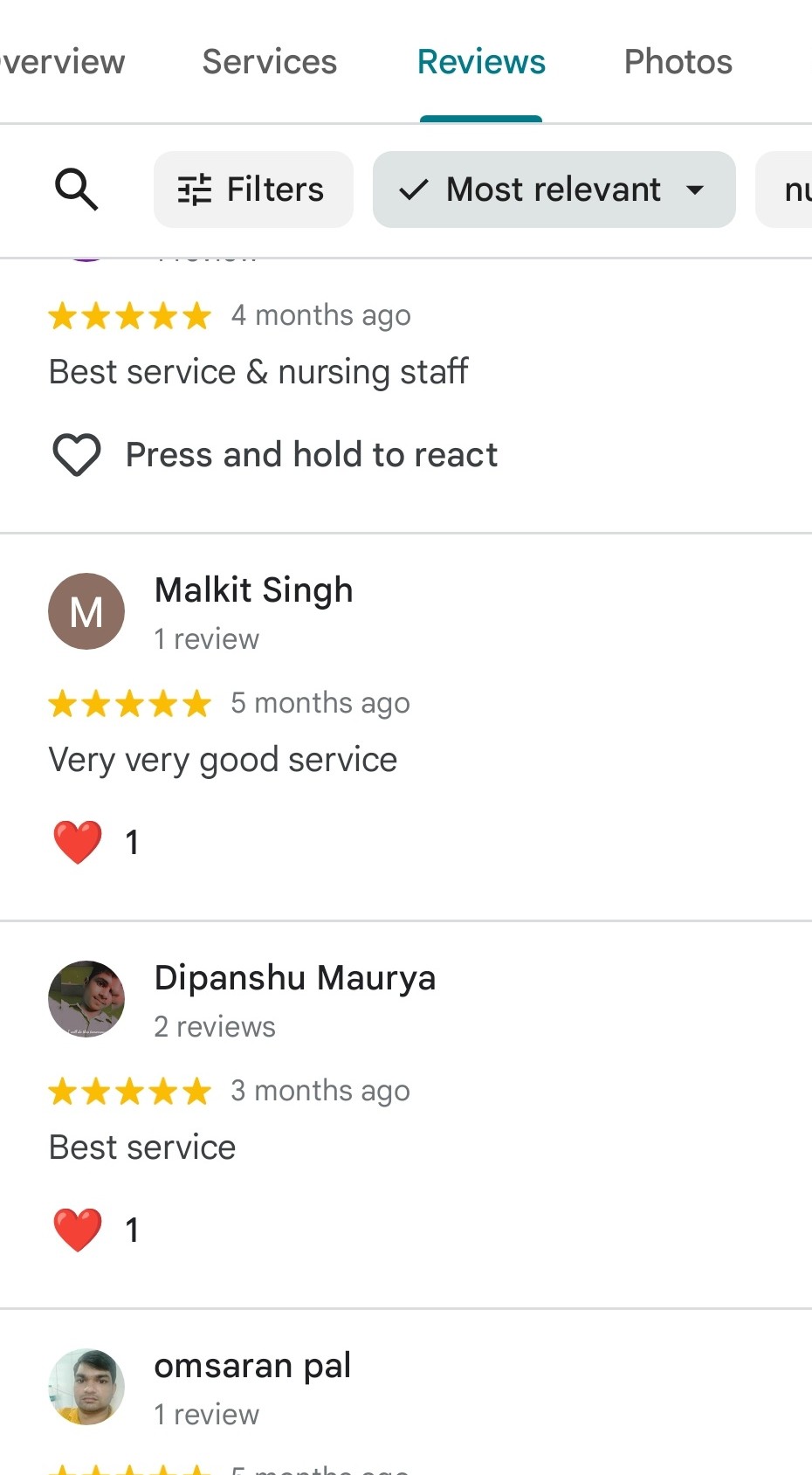 Client Feedback