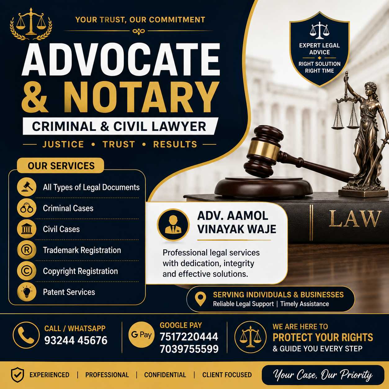 Adv. Aamol Vinayak Waje