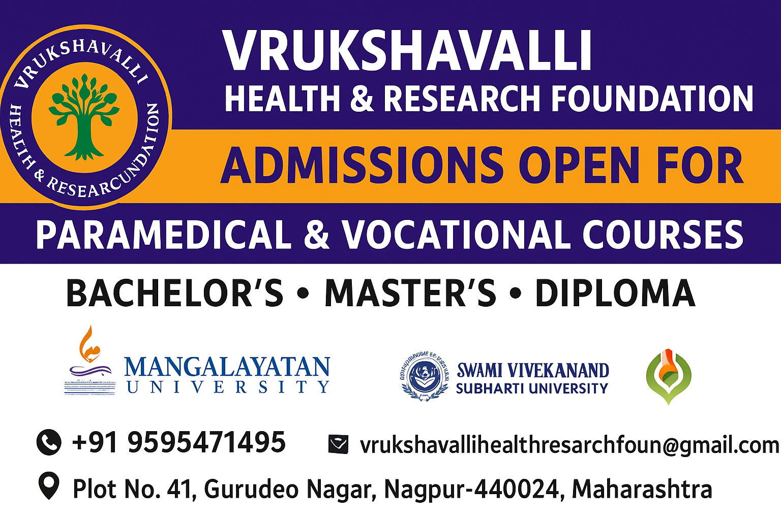 Vrukshavalli Health And Research Foundation