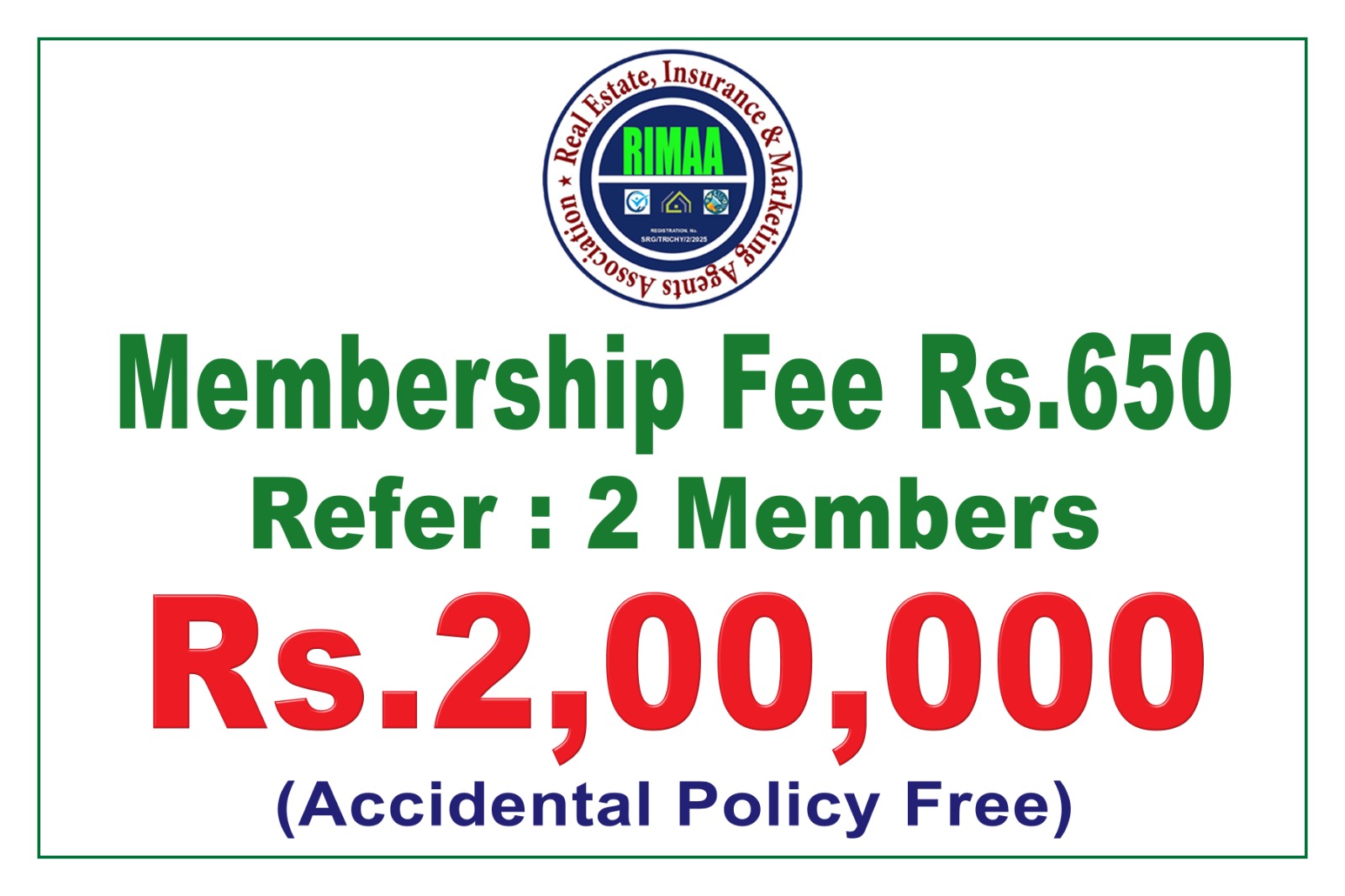 REAL ESTATE, INSURANCE AND MARKETING AGENT'S ASSOCIATION (R.I.M.A.A)