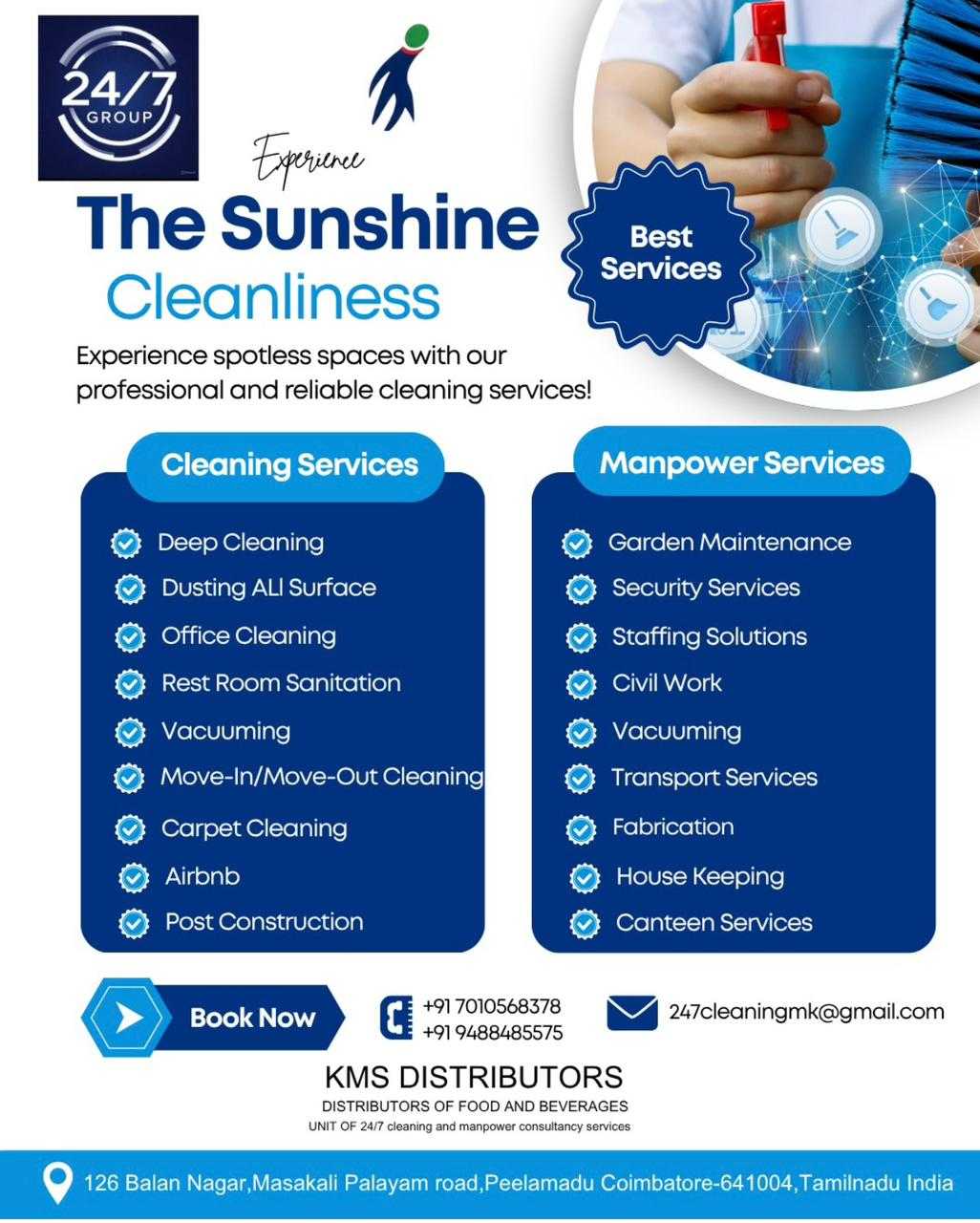 24/7 CLEANING AND MANPOWER CONSULTANCY SERVICES