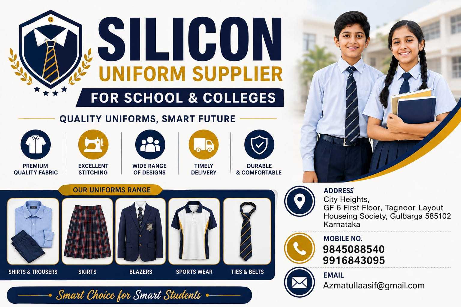 Silicon Uniform Supplier