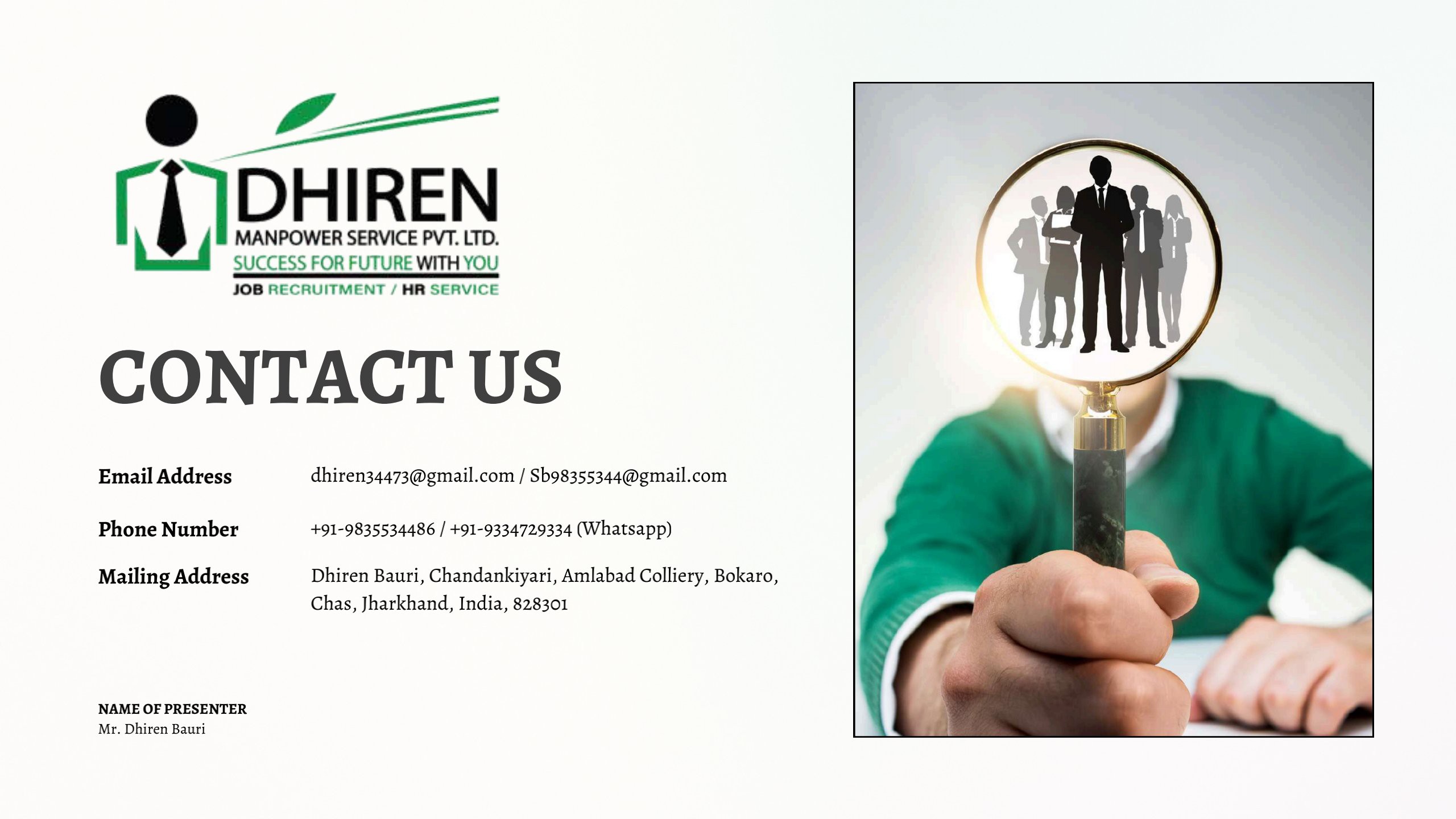 Dhiren Manpower Service