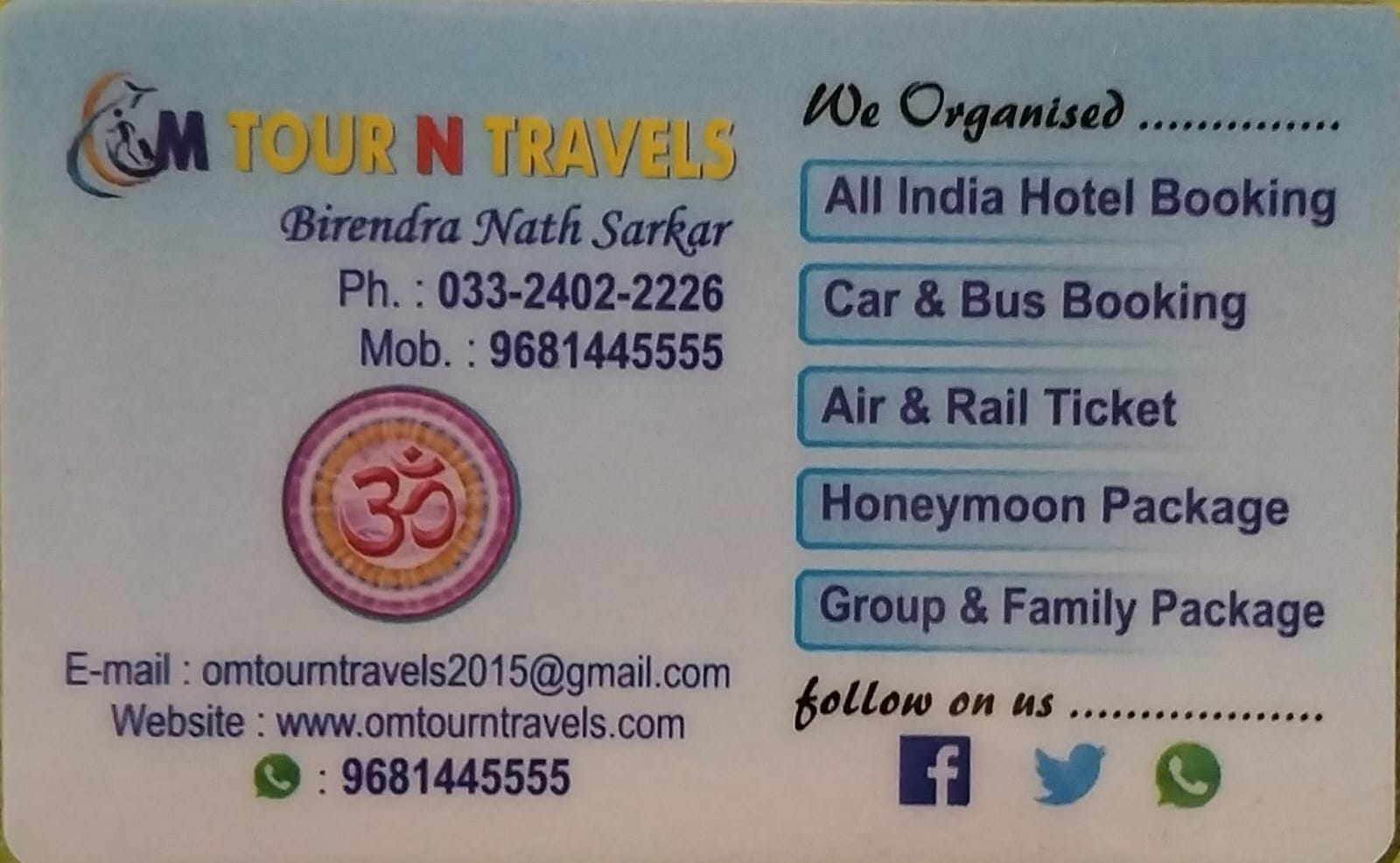 Om Tour N Travels