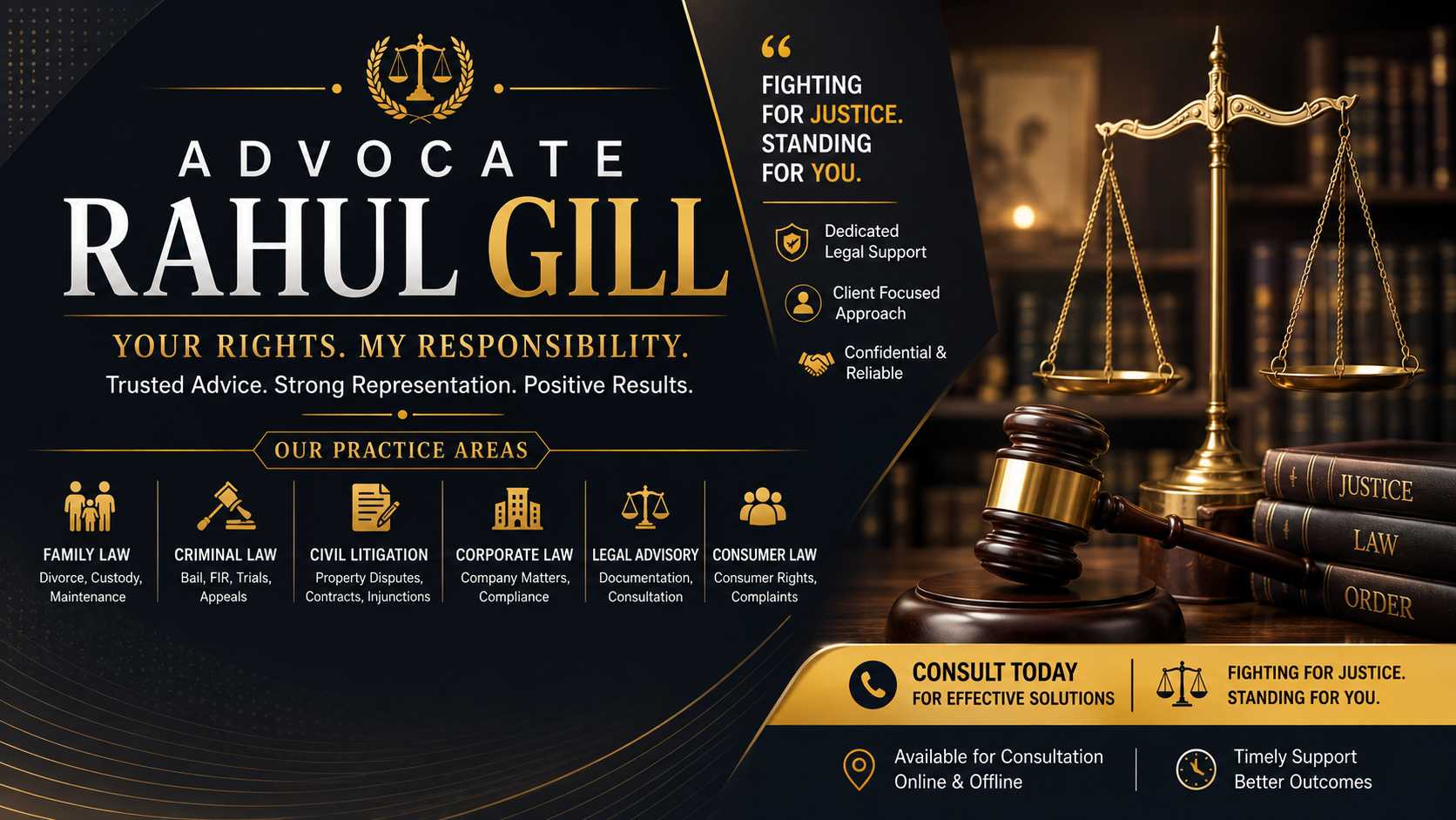 Advocate Rahul Gill