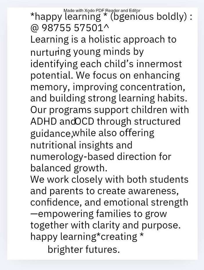 Happy Learning