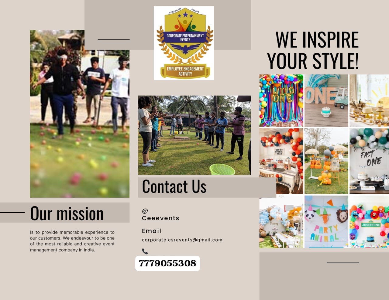 Corporate Entertainment Events